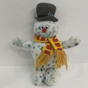 Frosty The Snowman with Snow Flakes Plush Toy Factory